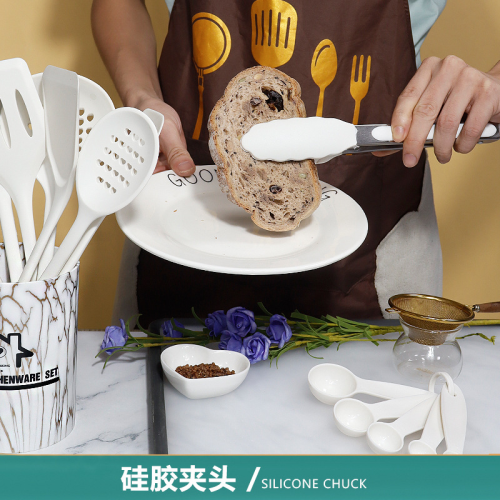 trade point factory direct sales md-c037 cross-border silicone spatula soup spoo 