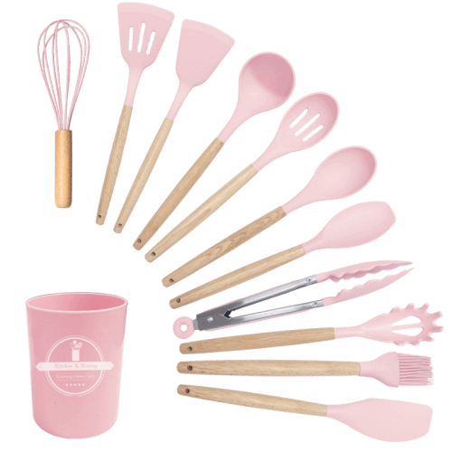 trade point factory direct sales md-c038 cross-border silicone spatula soup spoo