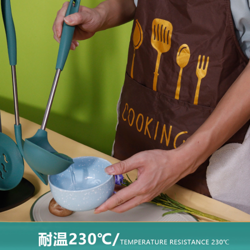 trade point factory direct sales md-c031 cross-border silicone spatula soup spoo