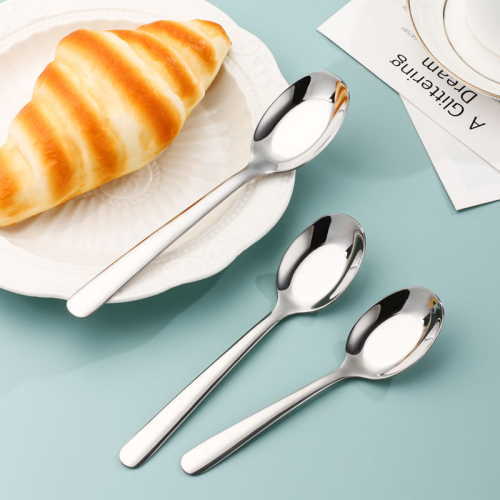 trade point factory direct sales md-s041 flat-bottom spoon household restaurant