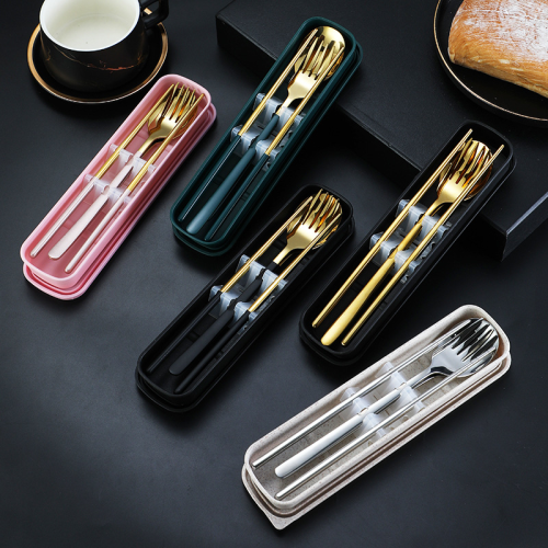 trade point factory direct sales md-t005 spoon fork three-piece set including ch
